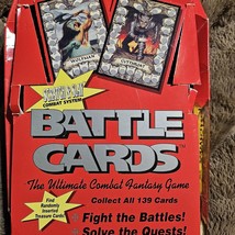 22 Packs Box Lot 1993 Merlin Battle Cards Trading Card Game Booster Packs Sealed - £24.86 GBP