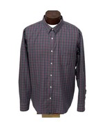 UNTUCKit Ropiteau Men&#39;s Wrinkle Free Plaid Cotton Button Down Shirt Size... - $20.90