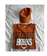 Texas Longhorns Hook ’Em Horns Shirt &amp; Hat Bundle  Russell Athletic Tee  - $459.02 MXN