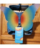 NWT &quot; XSmall &quot; Rainbow W/ WINGS  Dog Harness by PRIDE &quot;YOU ARE LOVED&quot;  - £9.60 GBP