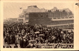 The Famous Easter Promenade Atlantic City Nj Rppc Udb 1903 Postcard BK58 - £11.63 GBP