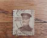 US Stamp General John J. Pershing 8c Used - £0.74 GBP