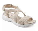 Easy Spirit Women Strappy Sport Sandals Treasur 2 Size US 8W Light Natural - $37.62