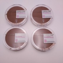 LOT OF 4 Maybelline Superstay Full Coverage Powder Foundation 375 JAVA - £12.44 GBP