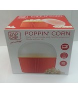 ZAP CHEF Poppin Corn Microwave Popcorn Maker Single Serving BRAND NEW - $24.35 CAD