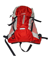 Crane Backpack hiking Climbing Outdoors Sports Trail Biking Red rain cov... - $17.87