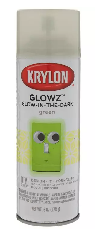 Krylon Glowz Glow-In-The-Dark Spray Paint - $16.82