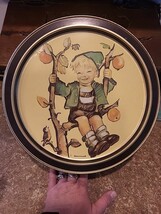 Vintage Hummel Apple Tree Boy and Girl Collectible Tin | Serving Trays |... - $6.62