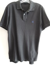 Mens POLO Shirt Size S Ralph Lauren Black Pony Logo S/S Golf Shirt $90 Value EUC - £11.31 GBP