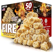 Fire Starters Natural Pine Fire Starters for Campfires Fireplace Grill Wood - £24.10 GBP