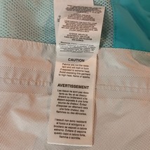 Columbia RL0176 Women's OutDry Turquoise/Gray Nylon Rain Jacket Hooded Chest 38" image 9