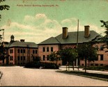 Publique École Bâtiment Vandergrift Pennsylvania Pa 1912 DB Carte Postale - $11.23