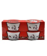 Hello Kitty Ramekins Set of 4 Snow Kitty &amp; Candy Cane Design Brand New I... - $29.99