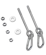 6.5&quot; Heavy Duty Screw Swing Hanger with 4&quot; Snap Hook - Set of 2 Hangers - $474.82 MXN