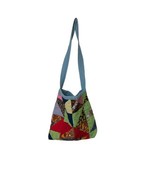 Quilted Bag Hand Quilted By Women Of  Tutweiler Mississippi  Boho Patchwork - $25.04 CAD
