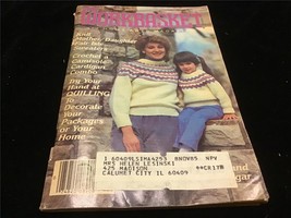 Workbasket Magazine September 1984 Knit Mother/Daughter Fair Isle Sweaters - £5.83 GBP