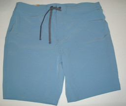 New Mens Prana Shorts 36 X 9 NWT Performance Water Boardshort Swim Blue ... - £78.10 GBP