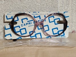 70s CAPRI OPTICS Lavender Mist DISCO UNISEX EYEGLASSES/FRAMES 54x18 5 1/... - $6.13