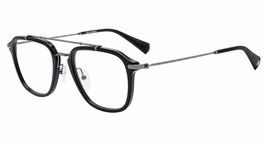 JOHN VARVATOS VJV441 Eyeglasses Eye Glasses 0BLA BLACK Authentic New 52m... - $247.70