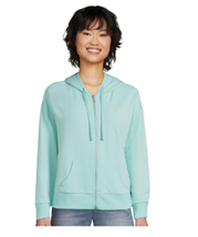 Time and Tru Women's Zip Up Hoodie with Pockets - $26.99