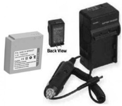 Battery+Charger For Samsung HMXH100N HMX-H100P HMXH100P - $34.86