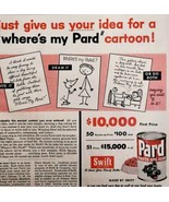 1956 Pard Swift&#39;s Dog Food Advertisement Vintage Canned Pet Supply DWPP24 - $34.27 CAD
