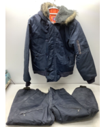 Vintage Men&#39;s ANTLER Snowmobile Snow Suit Bombardier Skidoo Arctic Cat S... - €20,28 EUR