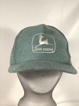 John Deere Green Snapback Vintage Louisville Mfg Co Embroidered Cap Made... - £150.29 GBP