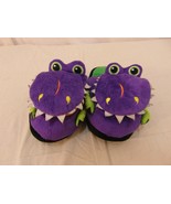 Children Youth Unisex Unbranded Purple Green Large House Slippers 32124 - $13.18 CAD