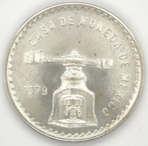 1979 Mexico Onza Type 3 Casa De Moneda De Mexico - 0.925 Silver - $142.49