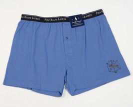 Polo Ralph Lauren Blue Classic Knit Boxer Underwear Mens NWT - $34.99