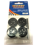 Derby Wheels Roadway Racers Wheel &amp; Axle Set 448878 NEW - $10.85 CAD