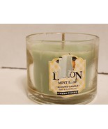 VINTAGE Bath &amp; Body Works Lemon Mint Leaf MINI Candle - €8,58 EUR