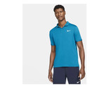 Nike Men&#39;s NikeCourt Dri-fit Victory Tennis Polo Shirt in Green Abyss-Small - £26.72 GBP