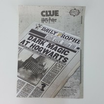 Clue Harry Potter Replacement Instructions Rules Booklet Game Part 2008 - £3.55 GBP