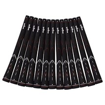 13 Majek All Senior Women&#39;s Tour Pro Black Midsize Golf Grips - £30.55 GBP