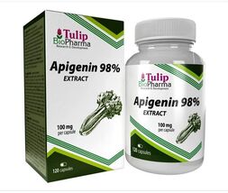 Apigenin 100mg 120 Capsules Prostate Nerve Heart Health Support - $25.99