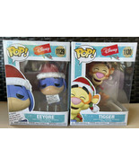 Funko POP Disney Holiday 2021 Eeyore with Santa Letter &amp; Tigger with Toy... - £44.58 GBP