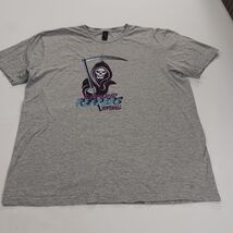 Gildan Softstyle Diamond Reapers Softball Men's Gray Graphic T-Shirt Size Large  image 2
