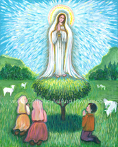 Our Lady of Fatima Art print - £13.98 GBP+