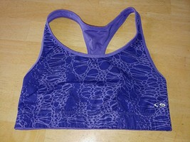 Cg Champion Ladies Reversible Purple Athletic TOP-S-GENTLY WORN-RACER-BACK-COMFY - £6.14 GBP