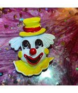 Signed Older Vintage Gerry&#39;s Clown Brooch 1970s - $38.93 CAD