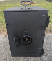 Herring-Hall-Marvin Safe Co Floor Safe U.S. Military 1945 As Is - $600.00