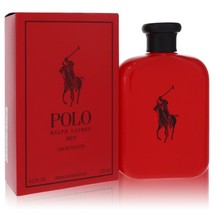Polo Red by Ralph Lauren Eau De Toilette Spray 4.2 oz for Men - $75.00
