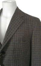 NEW Hickey Freeman Sportcoat (Blazer)!  Large  Wool &amp; Cashmere  Gray Houndstooth - £391.56 GBP