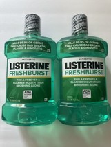 Listerine Freshburst Antiseptic Mouthwash, Feeling Clean &amp; Mint 1.5 L (2... - $13.55