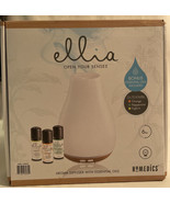 New Ellia Aroma Diffuser With Bonus essential oils Orange Peppermint &amp; F... - $37.46 CAD
