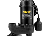 VEVOR 3/4 HP Submersible Sewage Pump, 5880 GPH Larger-Flow, Cast Iron Su... - £180.70 GBP