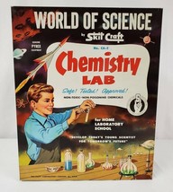 ORIGINAL Vintage 1955 World of Science Skil-Craft Non Toxic Chemistry Lab Set - £77.84 GBP