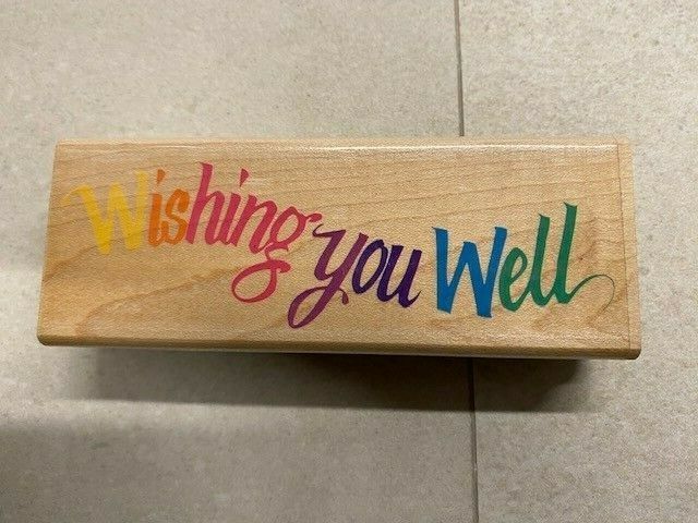 MOSTLY NEW MOUNTED WOOD RUBBER SAYINGS STAMPS YOUR CHOICE Item image 3